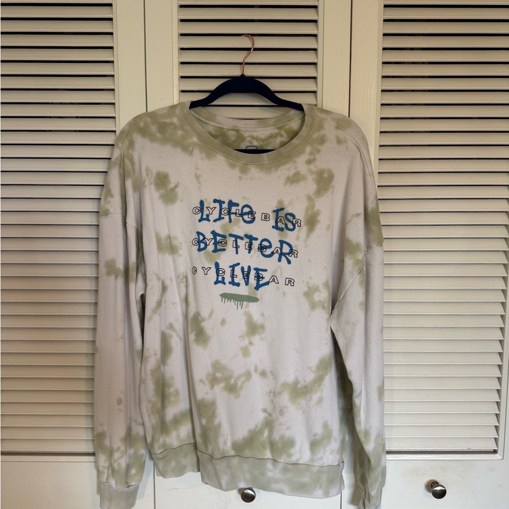 CycleBar Tie-Dye Sweatshirt